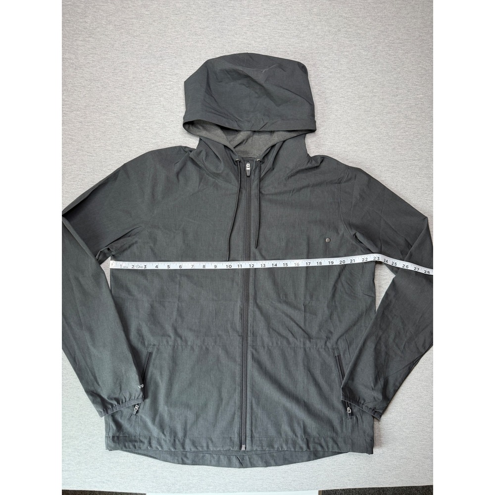 Vuori Outdoor Trainer Shell Jacket Charcoal Grey Heather VW501 Mens XL - Picture 2 of 8